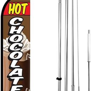 Hot Chocolate - 11' Feather Flag