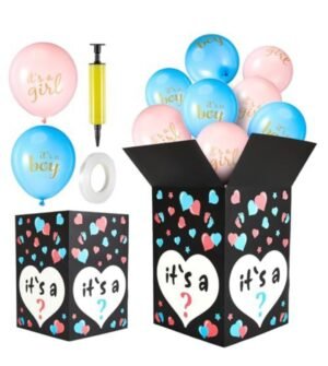 Gender Reveal Balloon Box