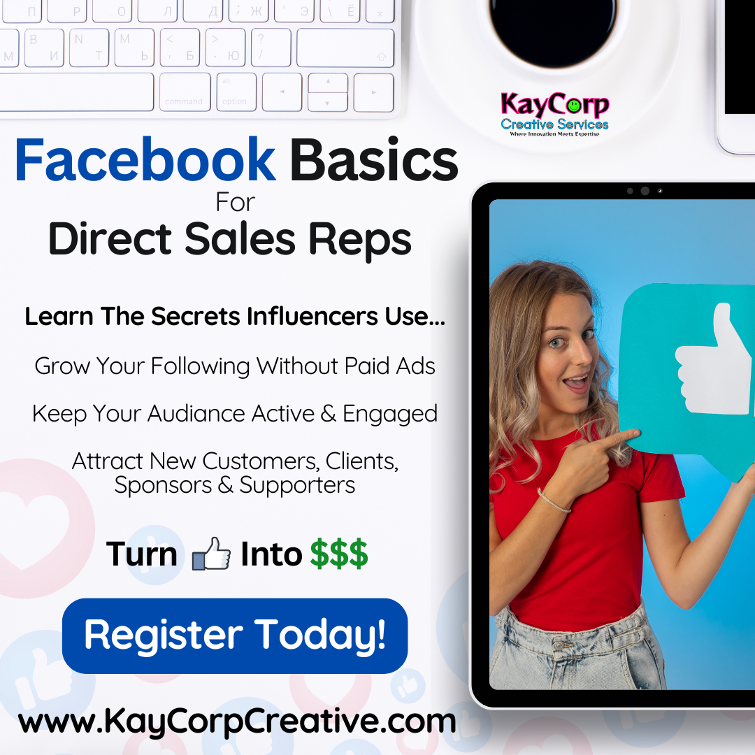 Webinar – Facebook For Direct Sales Reps